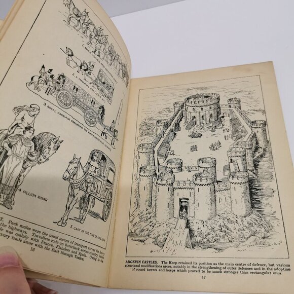 1950s Story of Medieval Britain Told in Pictures Illustrated History Britain - Picture 6 of 8